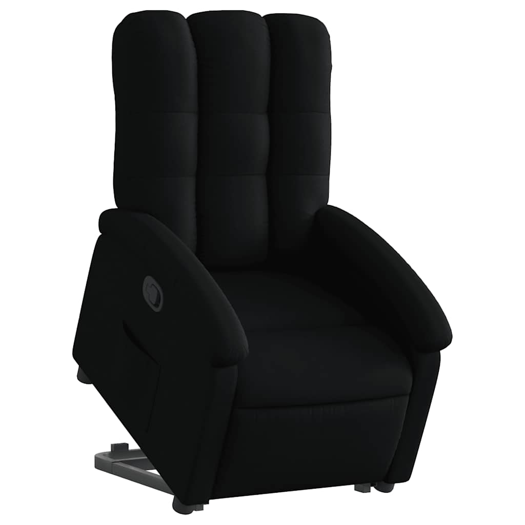 Fauteuil inclinable noir tissu - XIOS