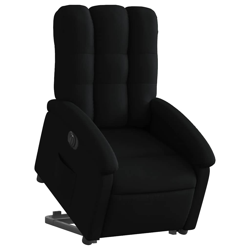 Fauteuil inclinable électrique noir tissu - XIOS