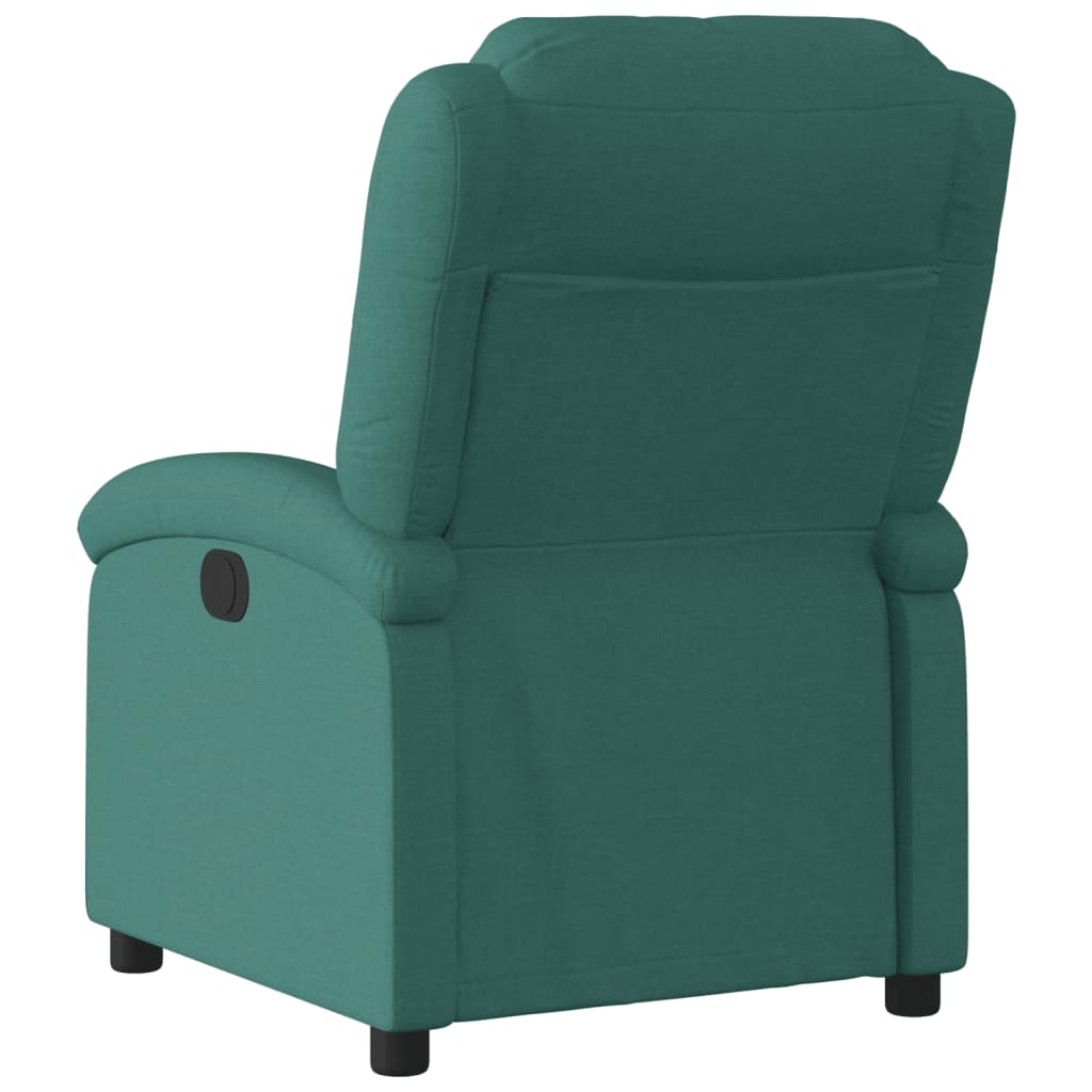 Fauteuil inclinable électrique Vert foncé Tissu - XIOS