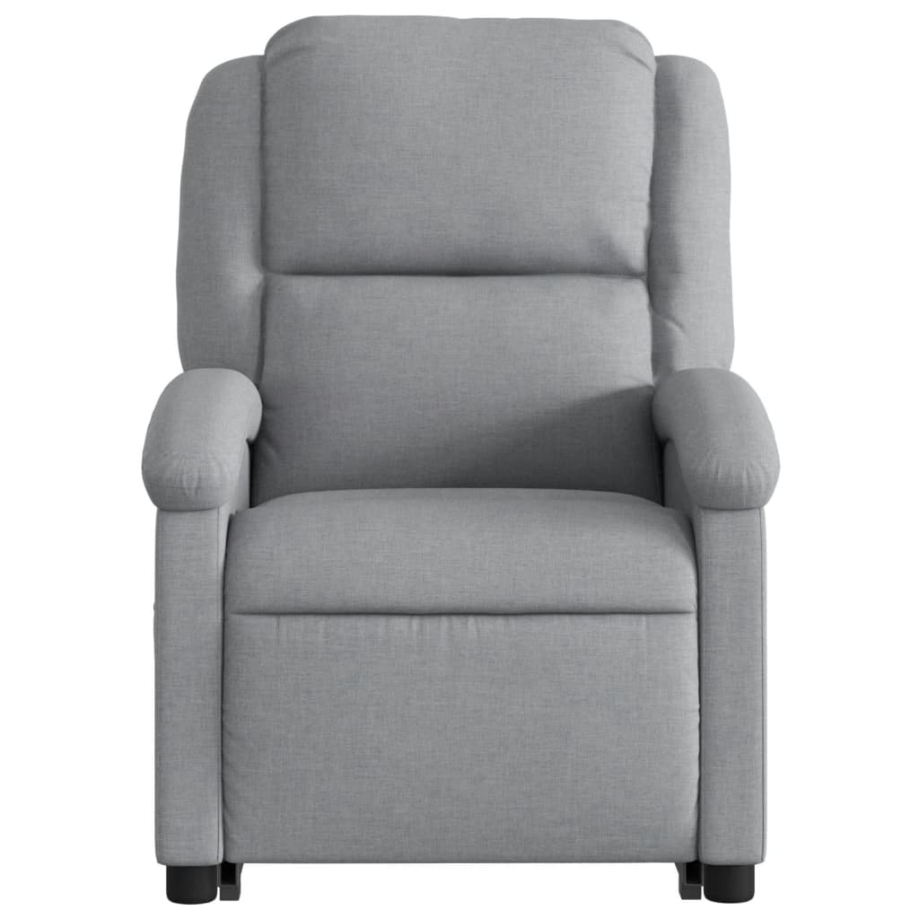 Fauteuil inclinable Gris clair Tissu - XIOS