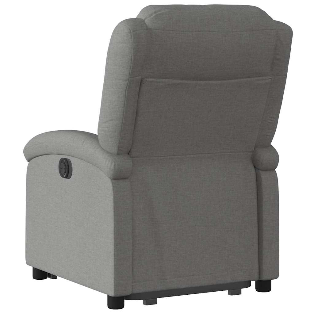Fauteuil inclinable Gris foncé Tissu - XIOS