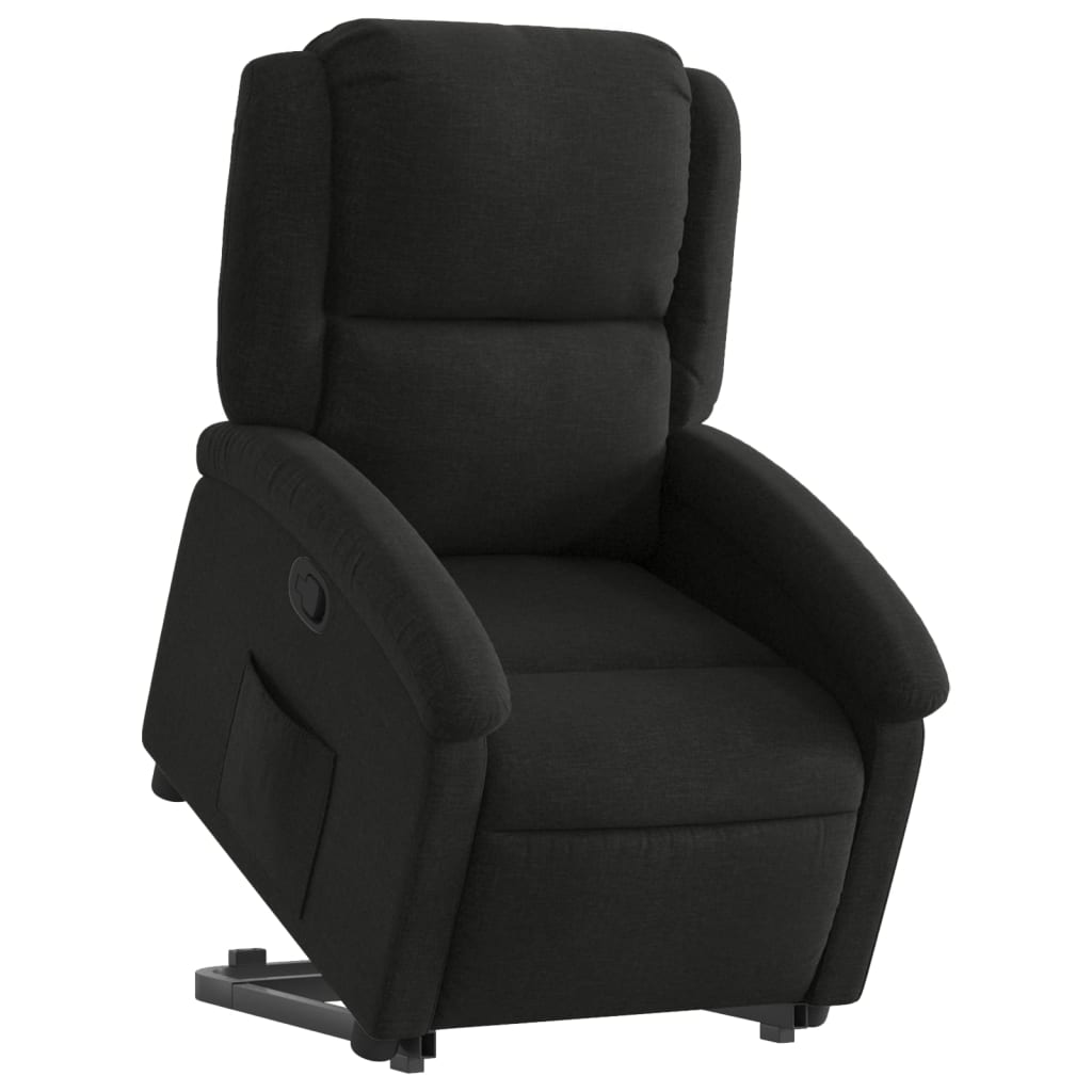 Fauteuil inclinable noir tissu - XIOS