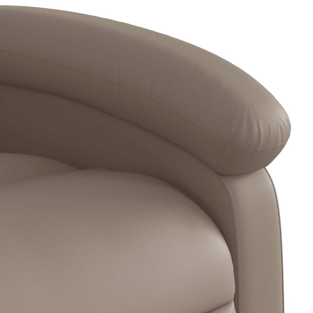Fauteuil inclinable de massage Cappuccino Similicuir - XIOS