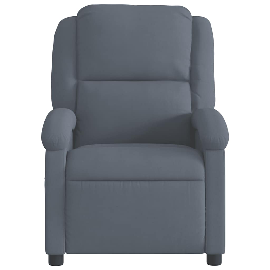 Fauteuil inclinable électrique Gris foncé Velours - XIOS