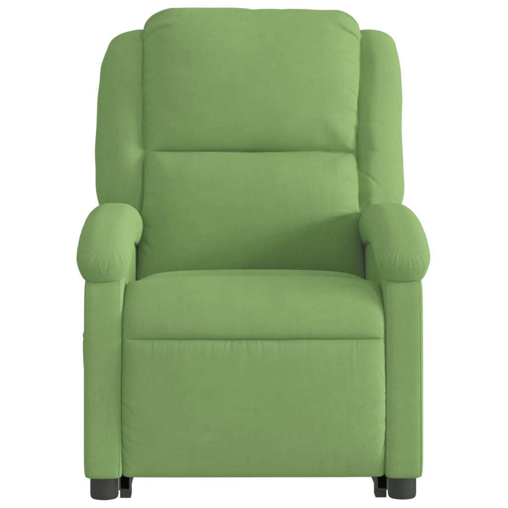Fauteuil inclinable Vert clair Velours - XIOS