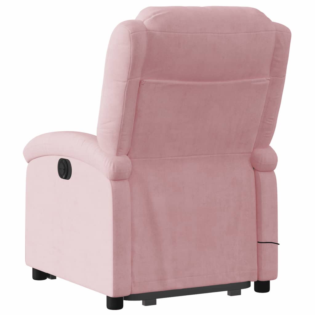 Fauteuil de massage inclinable Rose Velours - XIOS