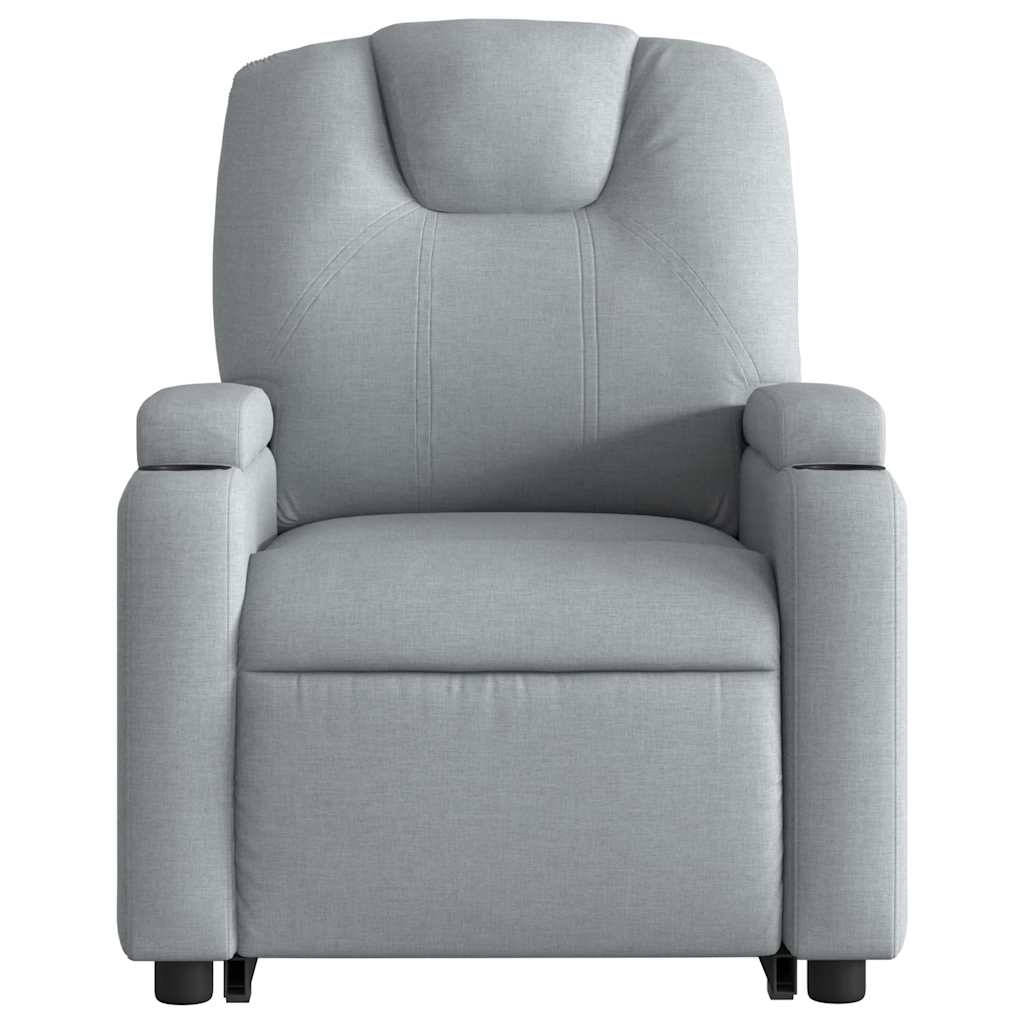 Fauteuil inclinable Gris clair Tissu - XIOS
