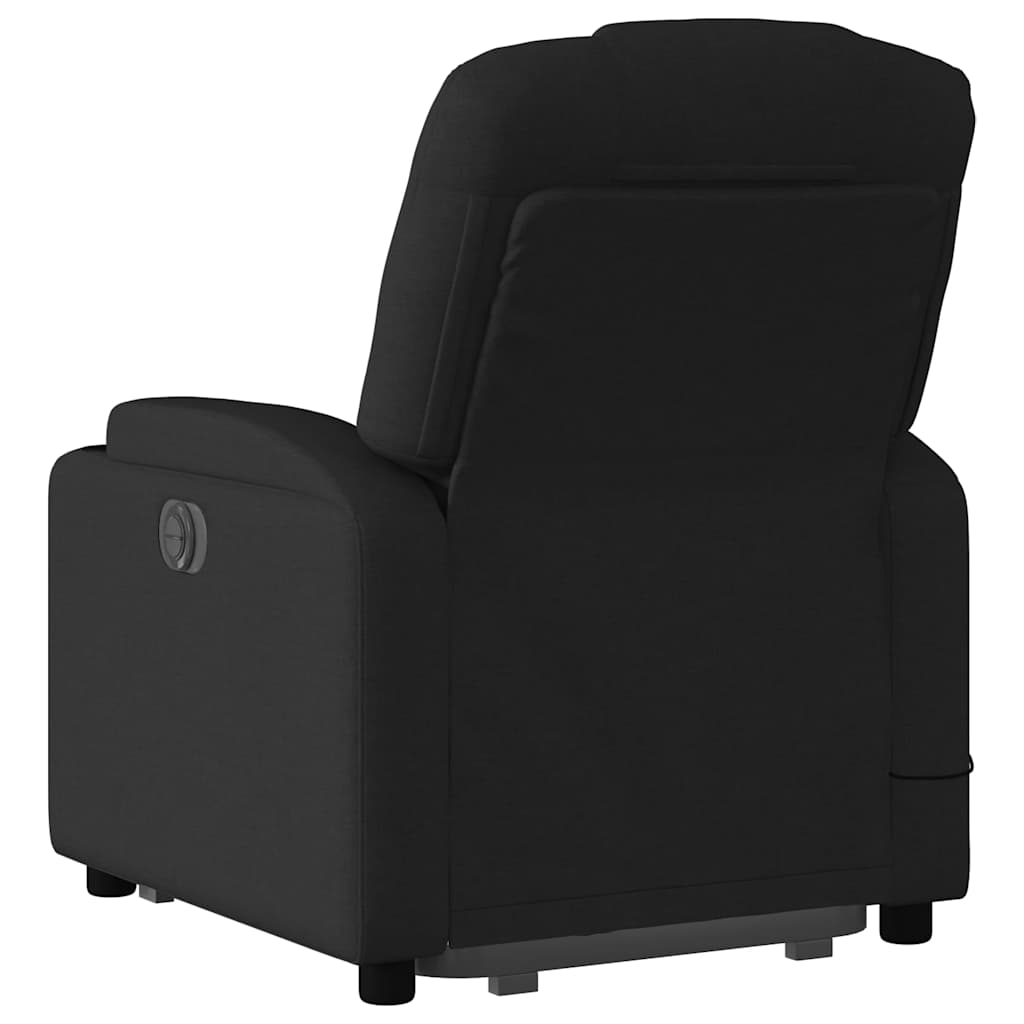 Fauteuil inclinable de massage électrique Noir Tissu - XIOS