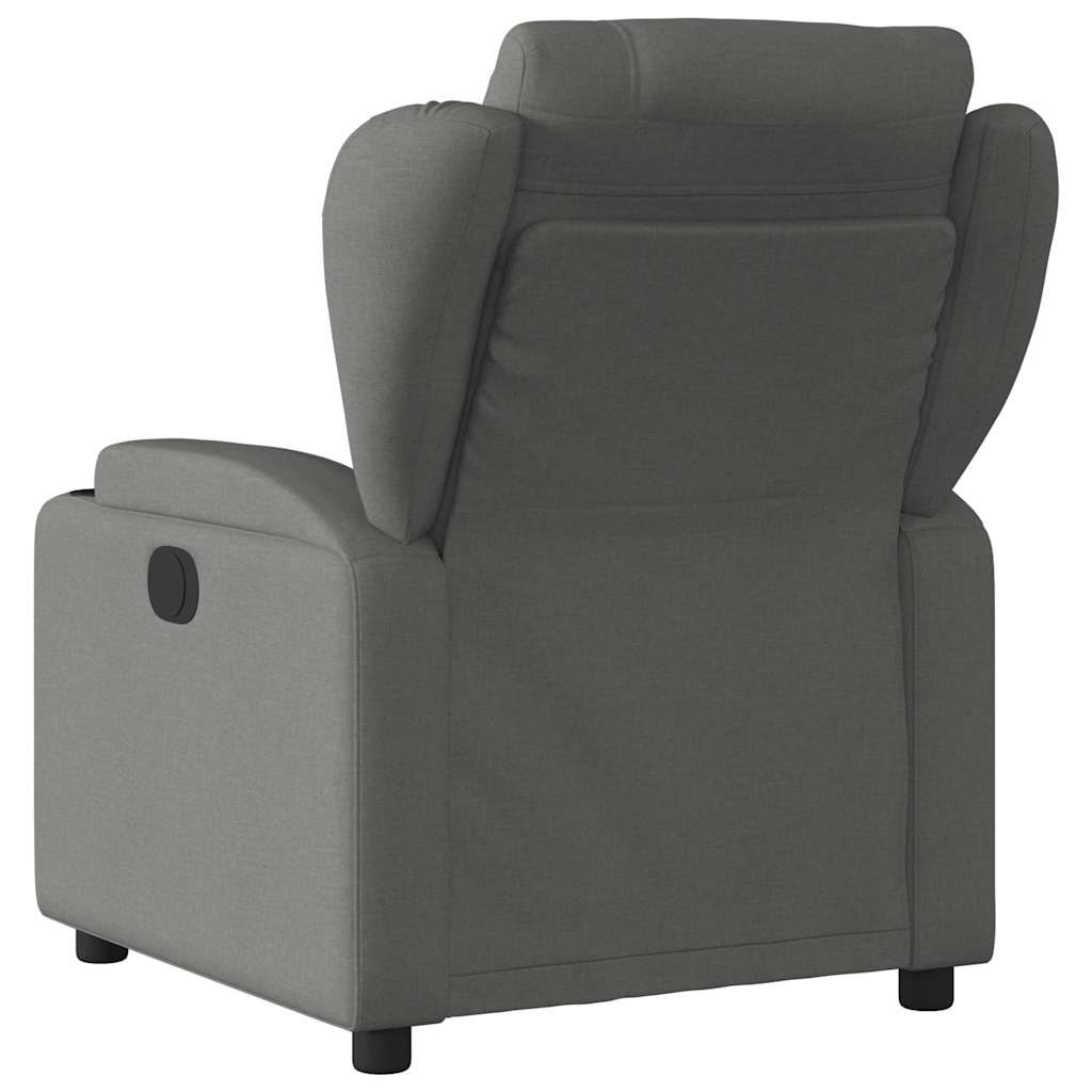 Fauteuil inclinable électrique Gris foncé Tissu - XIOS