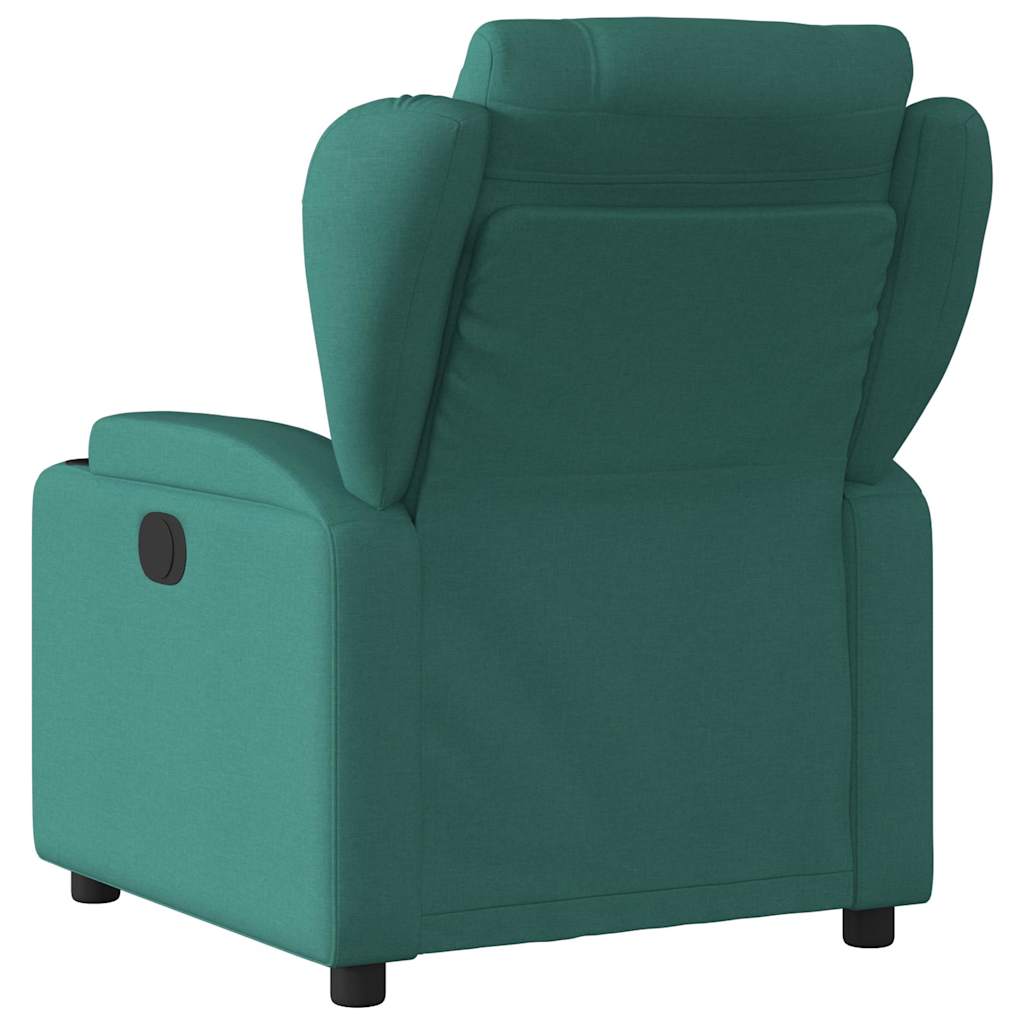Fauteuil inclinable électrique Vert foncé Tissu - XIOS