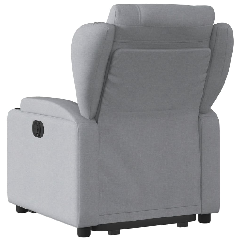Fauteuil inclinable Gris clair Tissu - XIOS