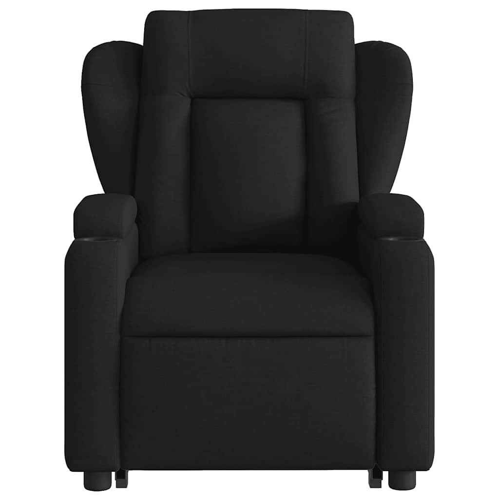 Fauteuil de massage inclinable Noir Tissu - XIOS