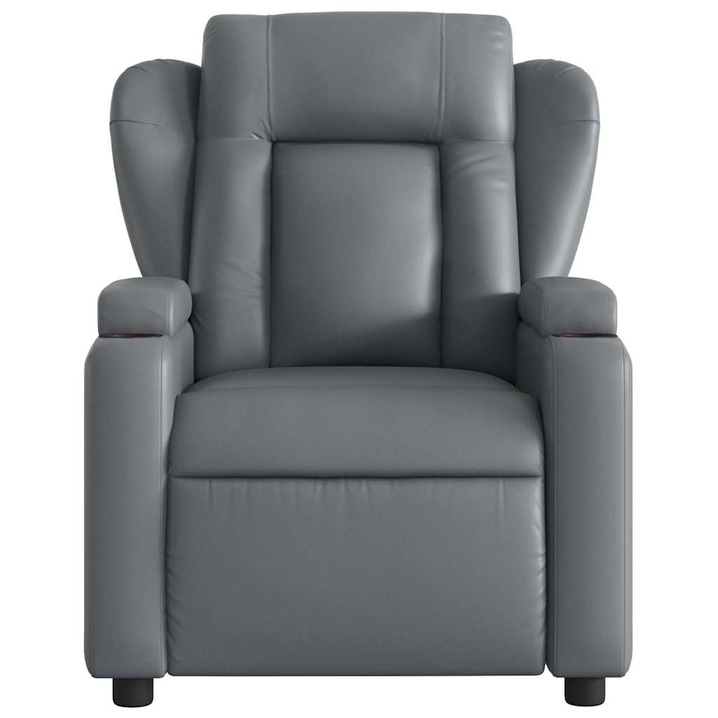 Fauteuil inclinable électrique Gris Similicuir - XIOS