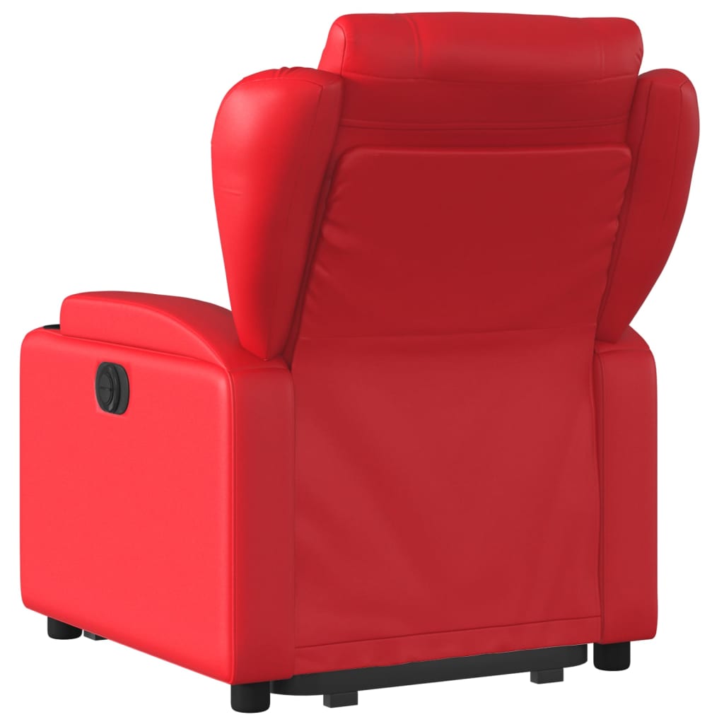 Fauteuil inclinable Rouge Similicuir - XIOS