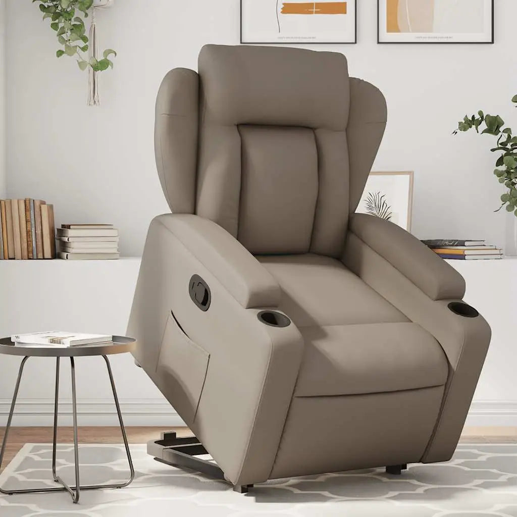 Fauteuil inclinable Cappuccino Similicuir - XIOS