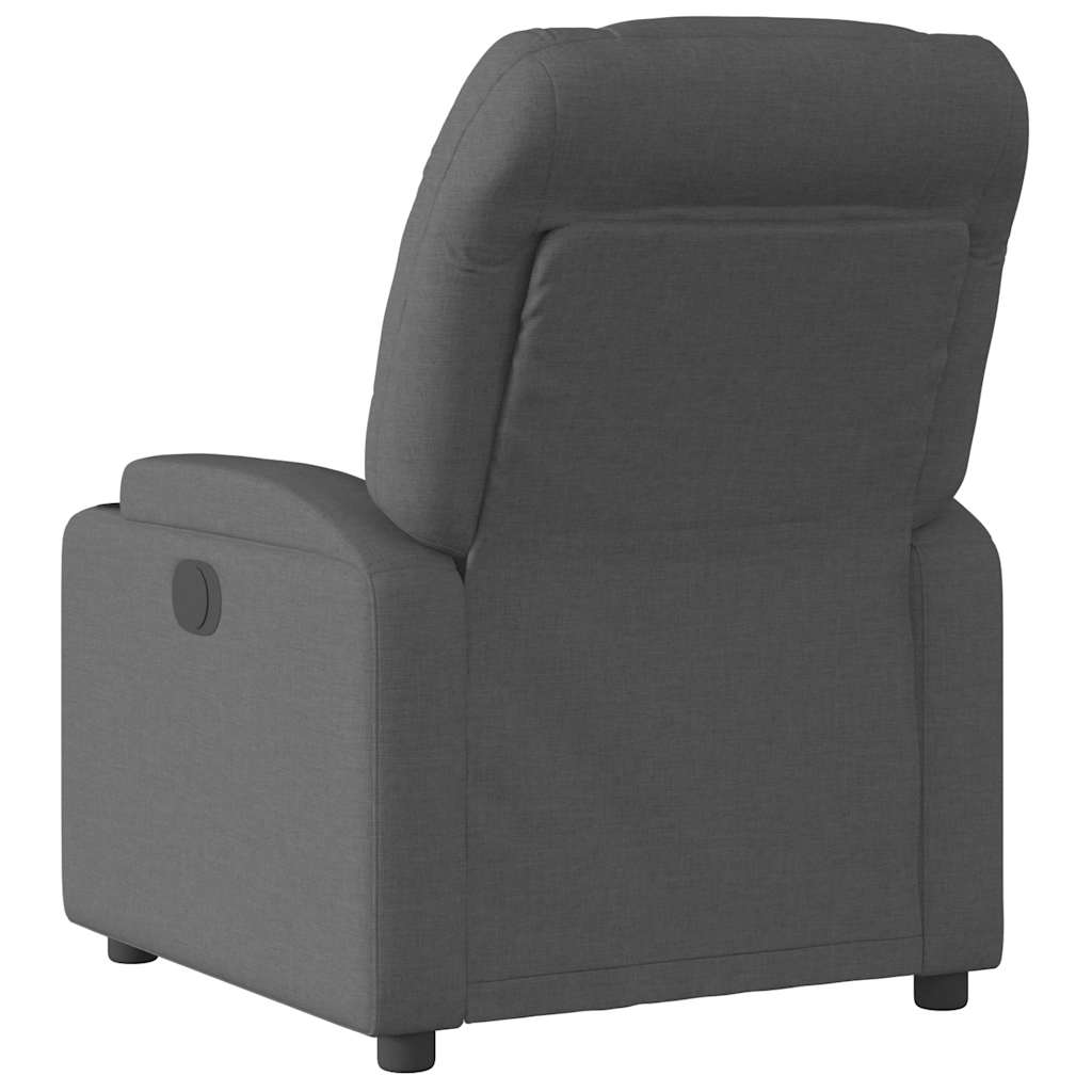 Fauteuil inclinable électrique Gris foncé Tissu - XIOS