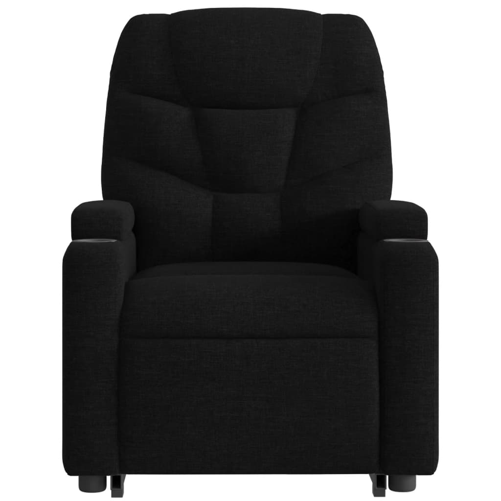 Fauteuil inclinable de massage électrique Noir Tissu - XIOS