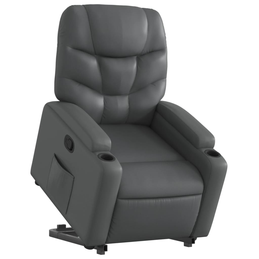 Fauteuil inclinable Gris Similicuir - XIOS