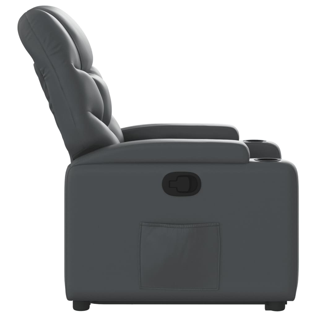 Fauteuil inclinable Gris Similicuir - XIOS