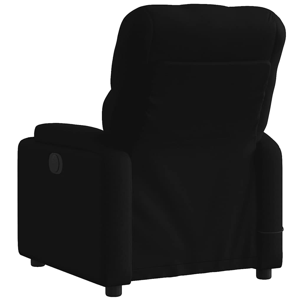 Fauteuil de massage inclinable électrique Noir Tissu - XIOS