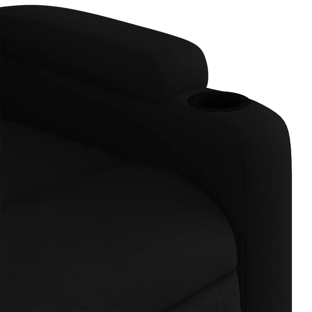 Fauteuil inclinable noir tissu - XIOS