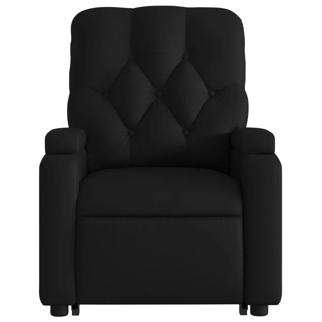 Fauteuil inclinable électrique noir similicuir - XIOS
