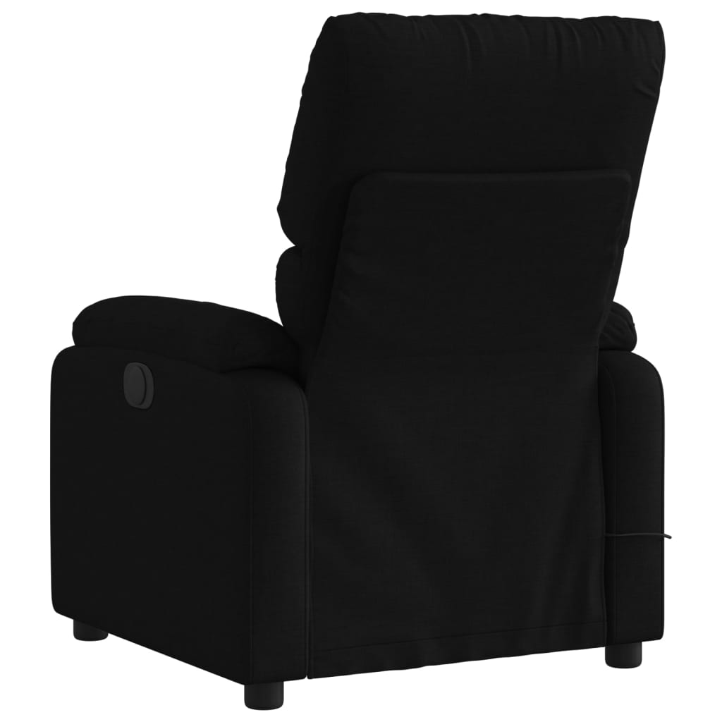 Fauteuil de massage inclinable électrique Noir Tissu - XIOS