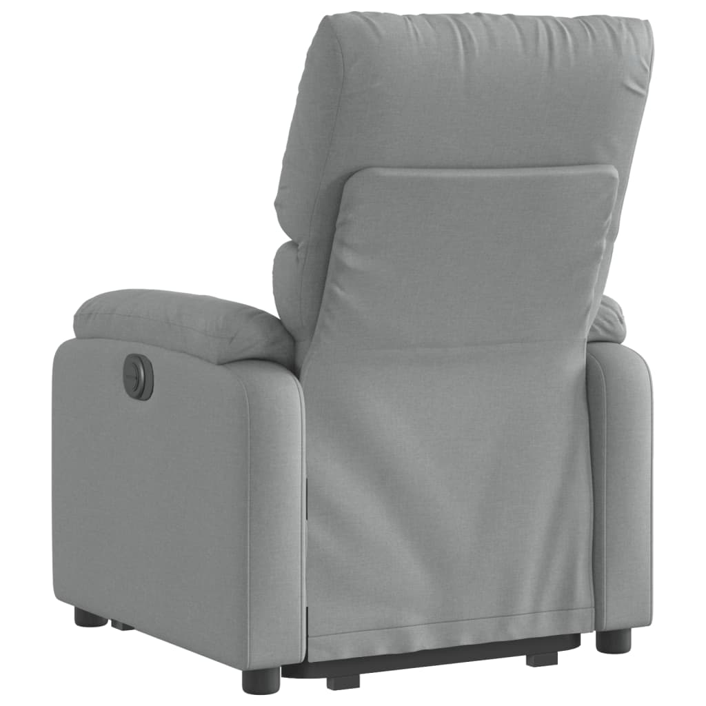 Fauteuil inclinable Gris clair Tissu - XIOS