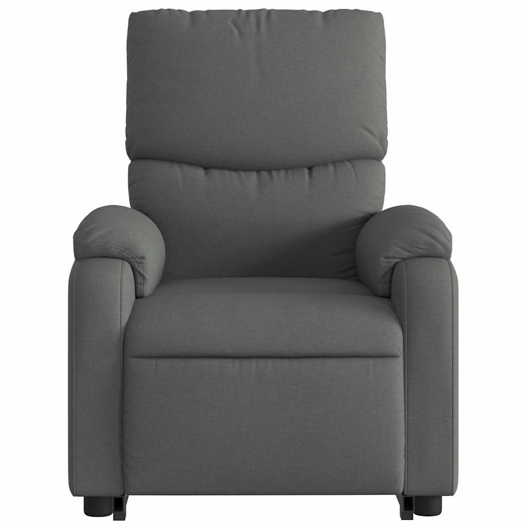Fauteuil inclinable Gris foncé Tissu - XIOS