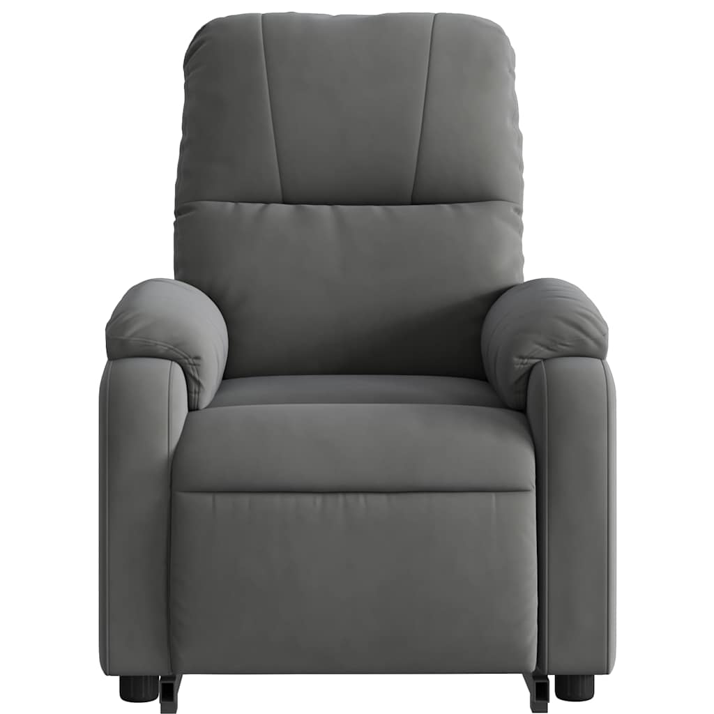 Fauteuil inclinable de massage électrique gris foncé - XIOS