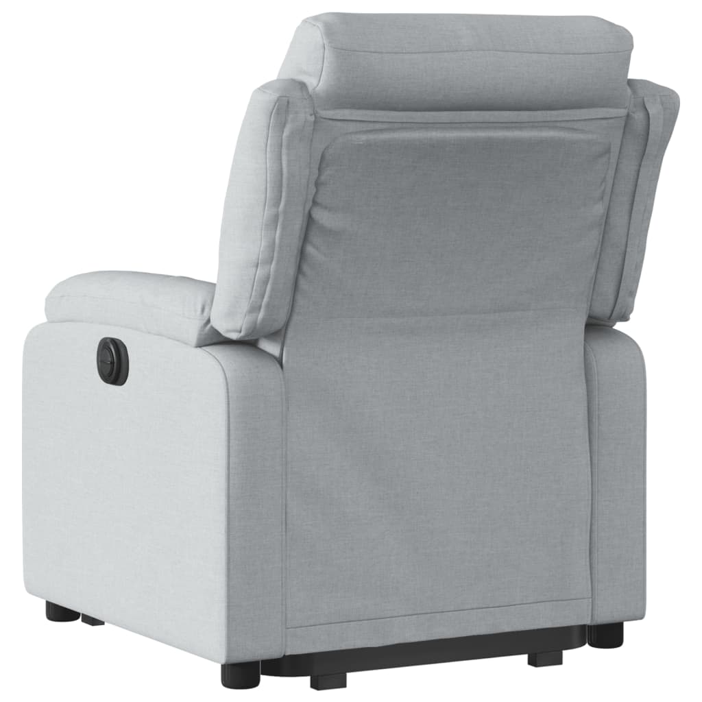 Fauteuil inclinable Gris clair Tissu - XIOS