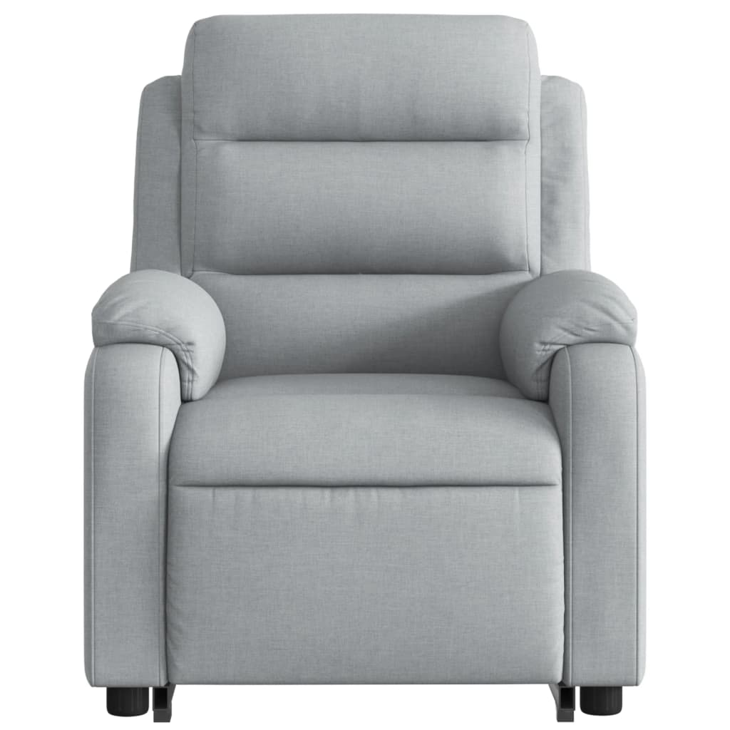 Fauteuil inclinable Gris clair Tissu - XIOS