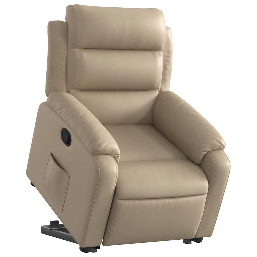 Fauteuil inclinable Cappuccino Similicuir - XIOS