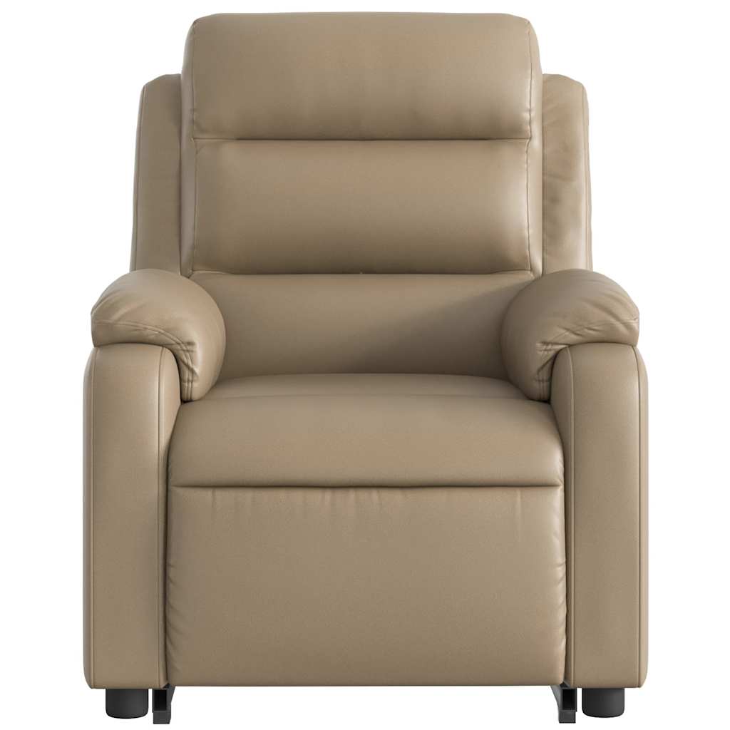 Fauteuil inclinable de massage Cappuccino Similicuir - XIOS
