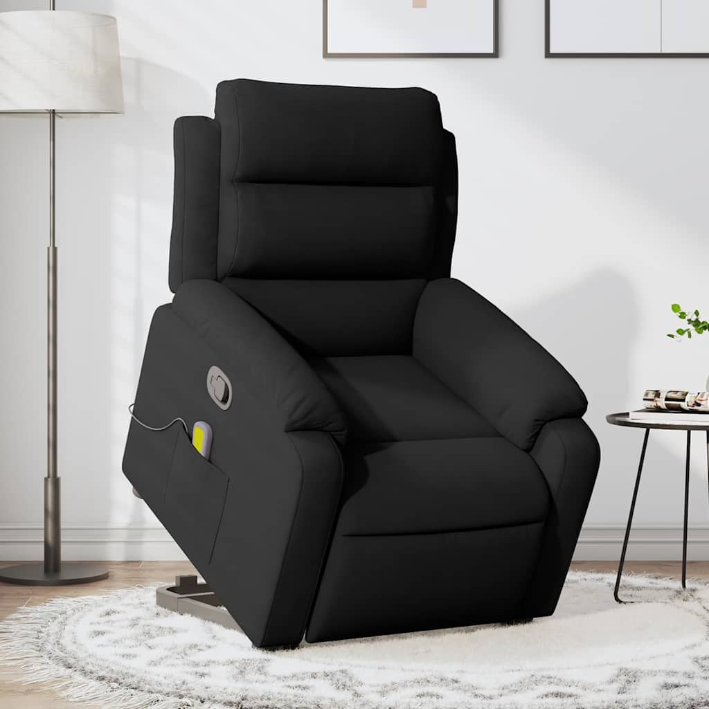 Fauteuil de massage inclinable Noir Velours - XIOS