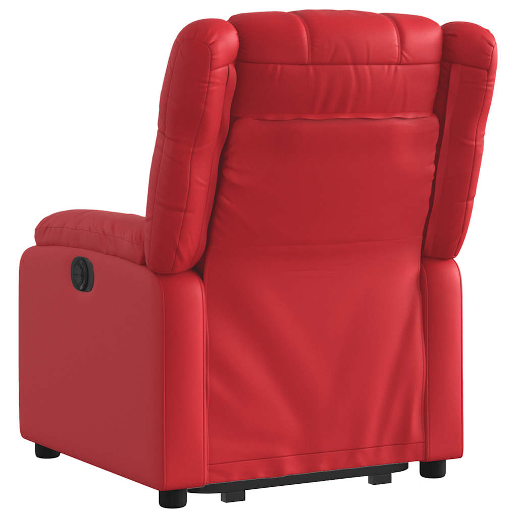 Fauteuil inclinable Rouge Similicuir - XIOS