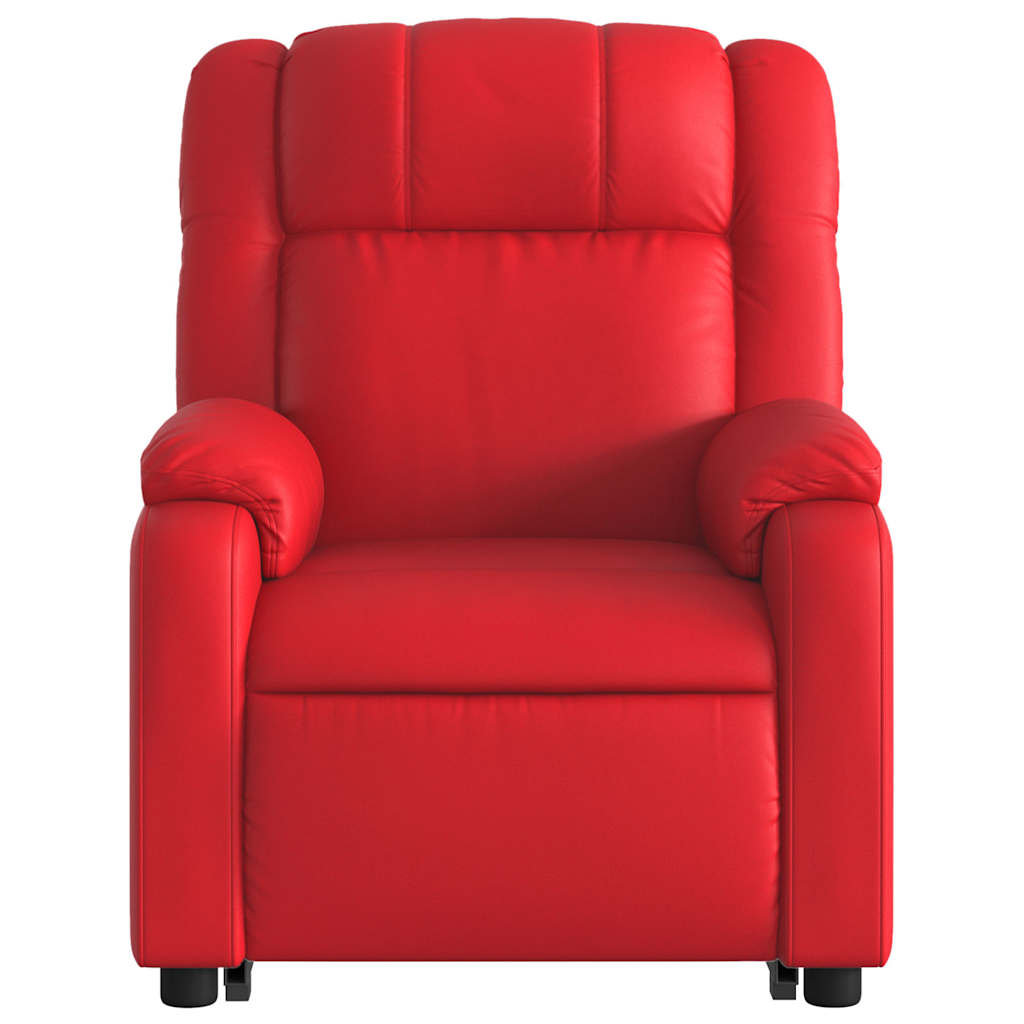 Fauteuil inclinable Rouge Similicuir - XIOS