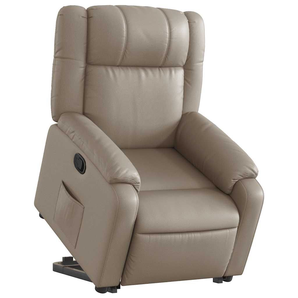 Fauteuil inclinable Cappuccino Similicuir - XIOS