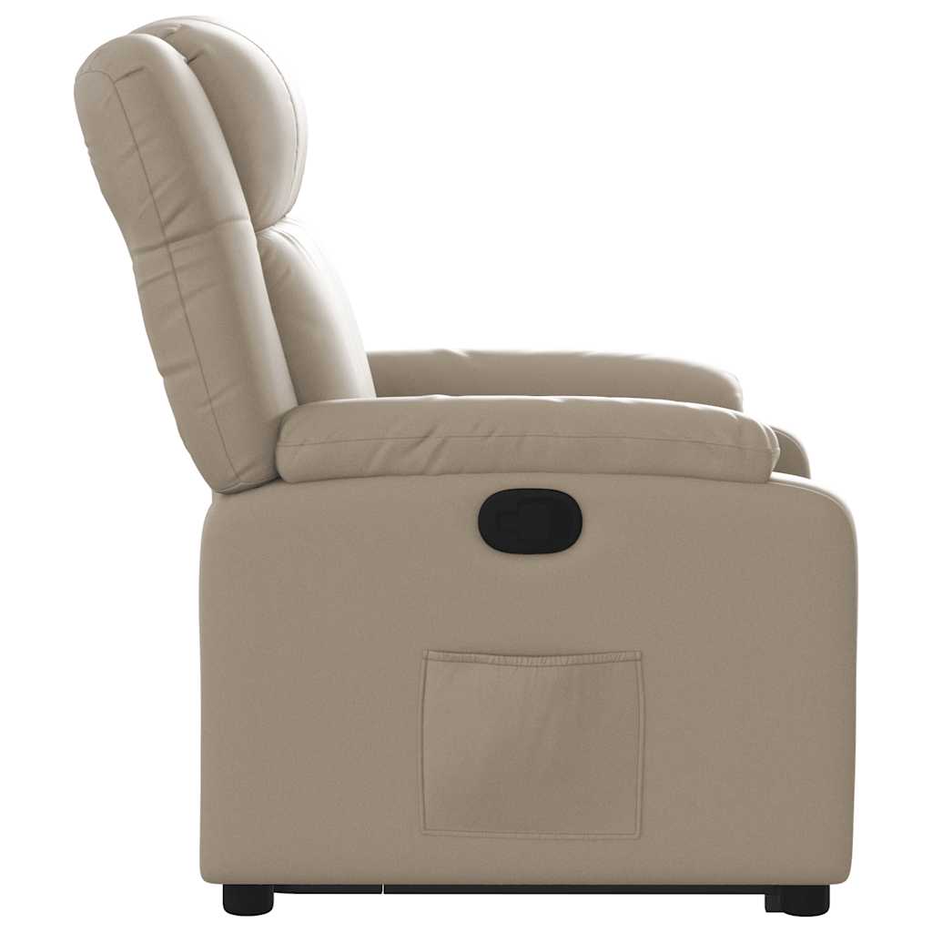 Fauteuil inclinable Cappuccino Similicuir - XIOS