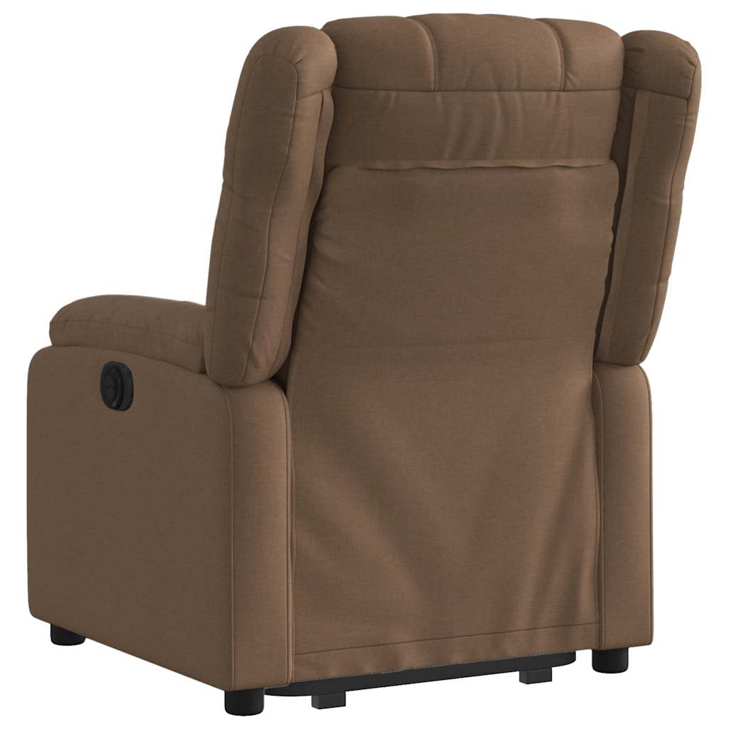 Fauteuil inclinable Marron Tissu - XIOS