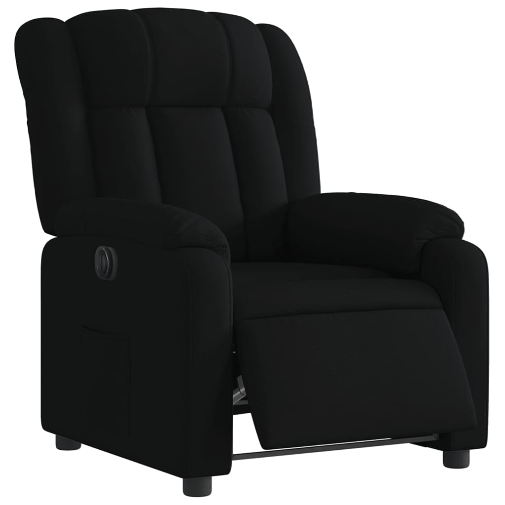 Fauteuil inclinable électrique Noir Tissu - XIOS