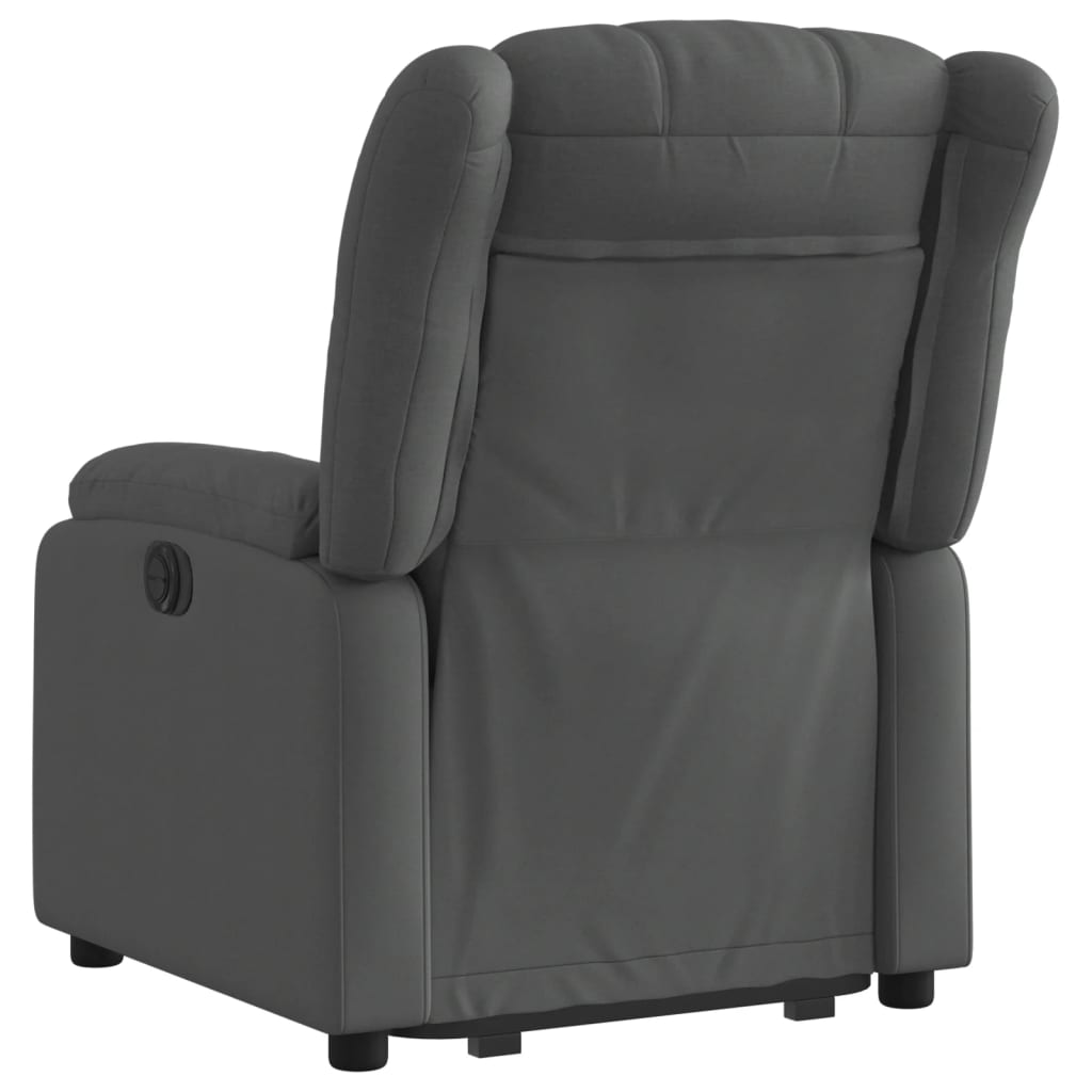 Fauteuil inclinable Gris foncé Tissu - XIOS
