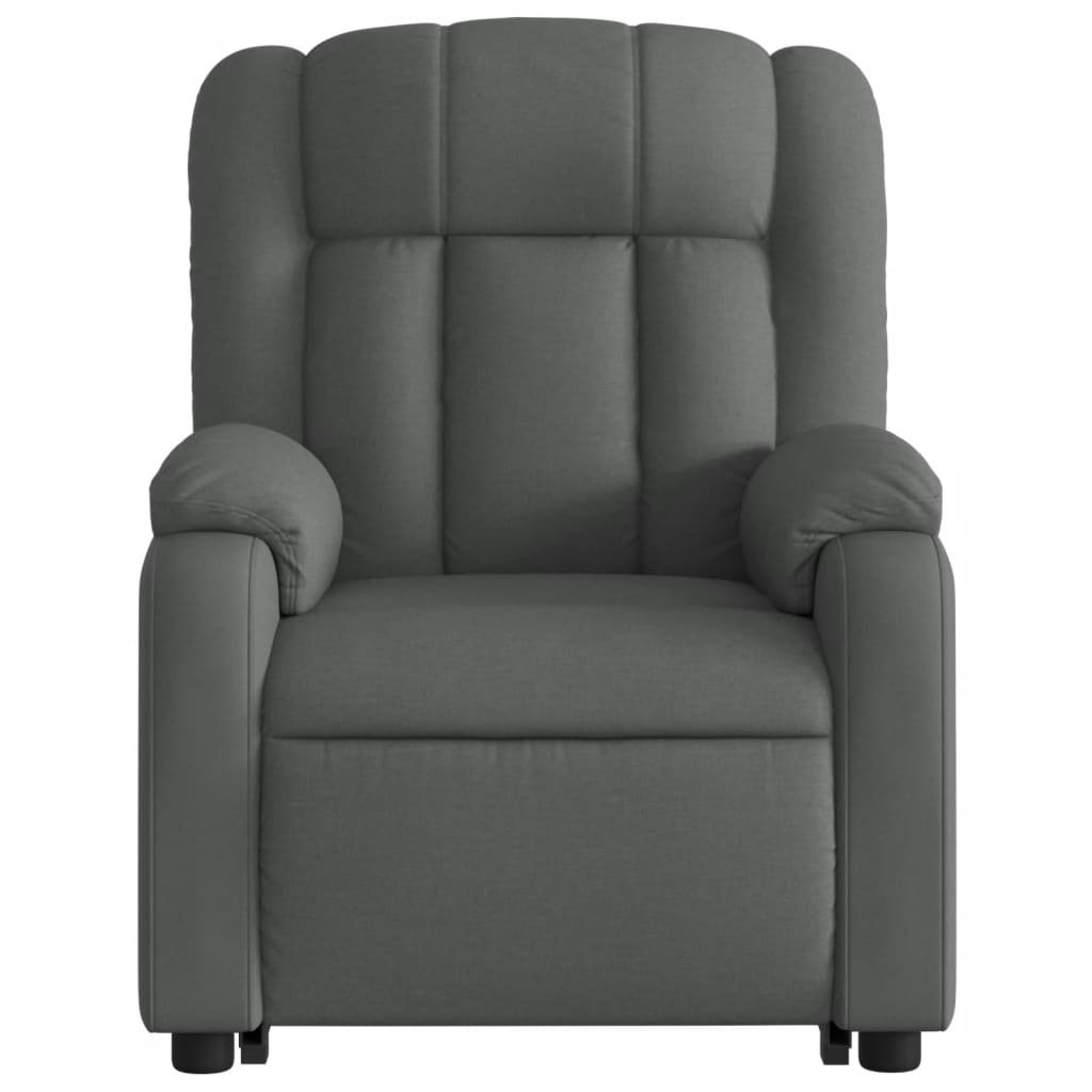 Fauteuil inclinable Gris foncé Tissu - XIOS