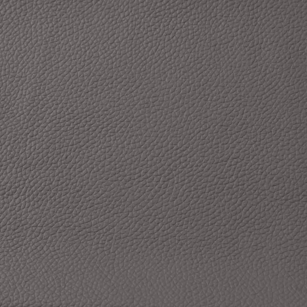 Fauteuil inclinable en cuir véritable gris - XIOS