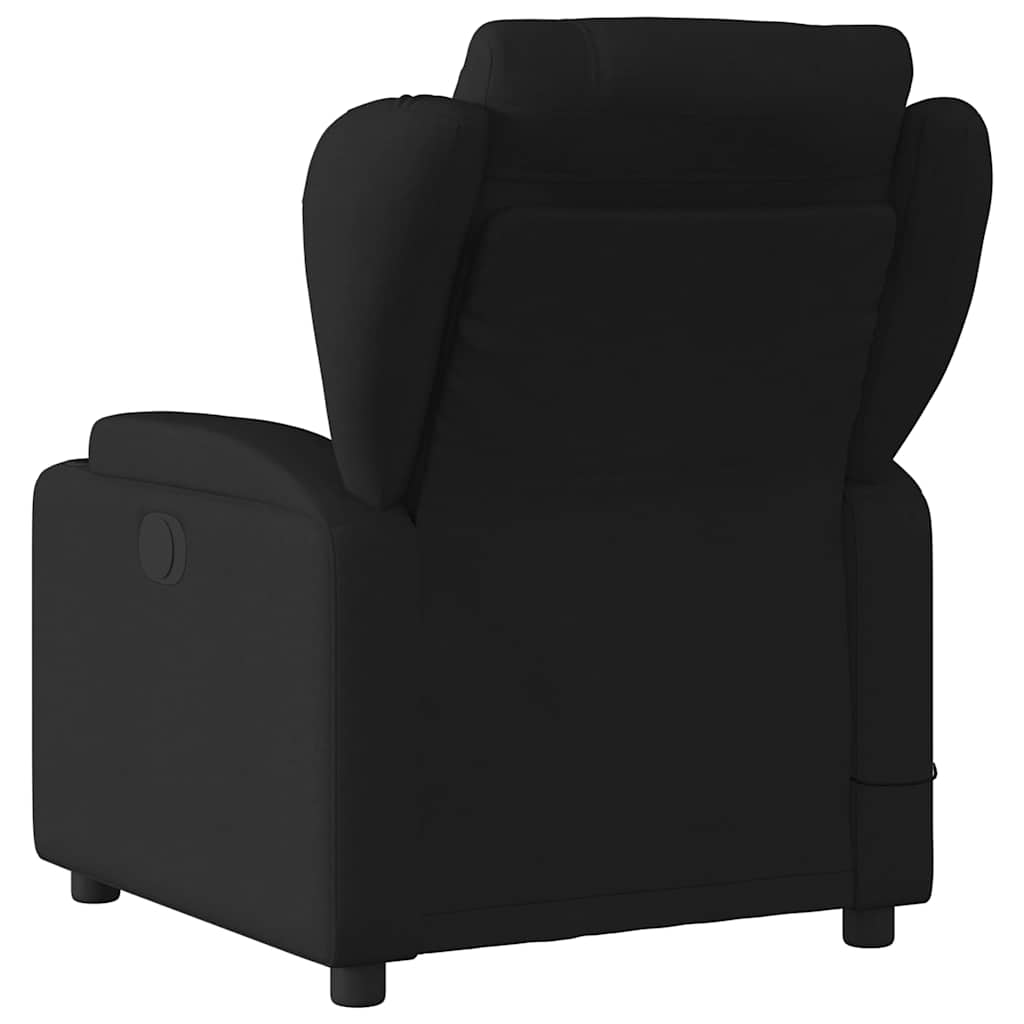 Fauteuil de massage inclinable noir tissu - XIOS