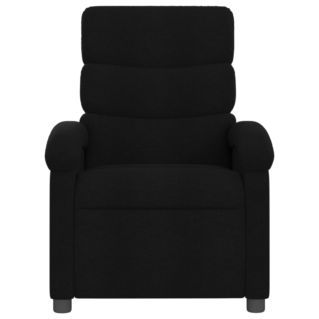 Fauteuil inclinable noir tissu - XIOS