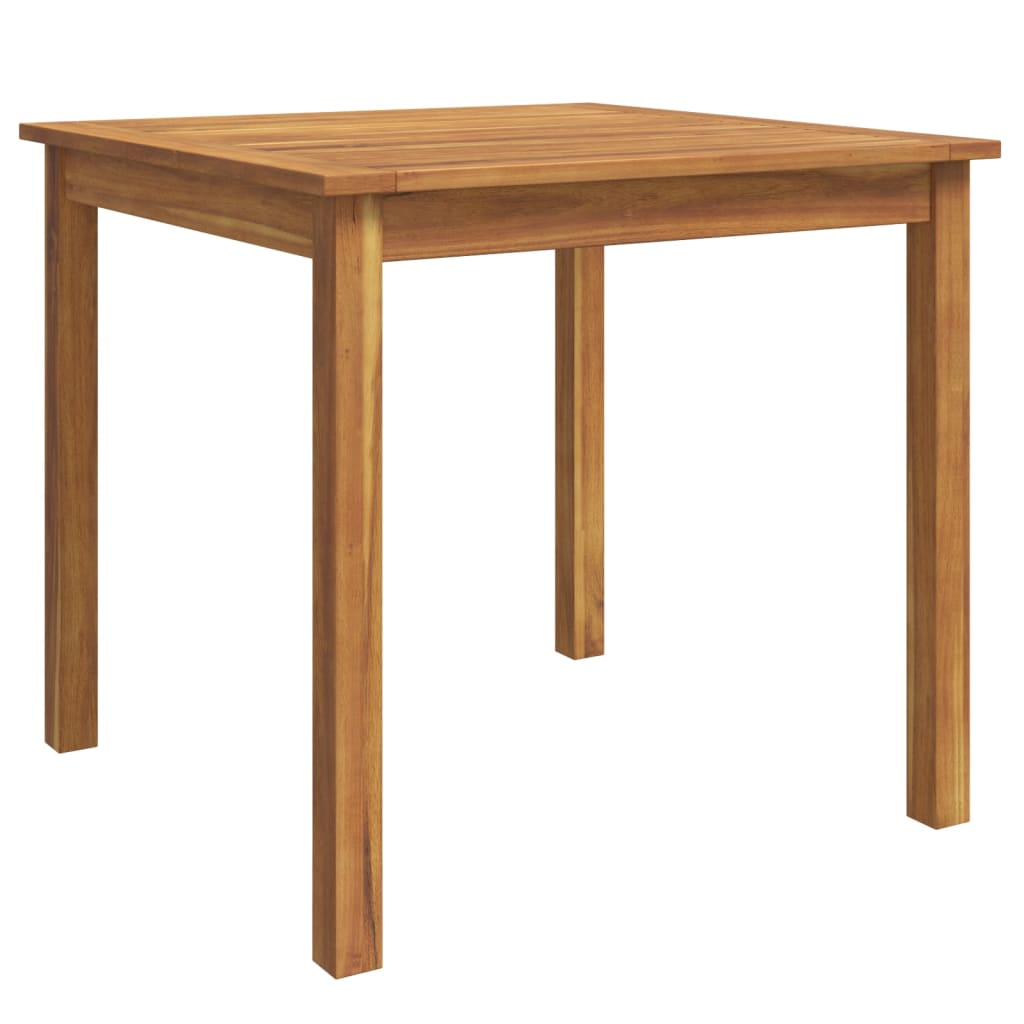 Ensemble à manger de jardin 5 pcs Bois d'acacia solide