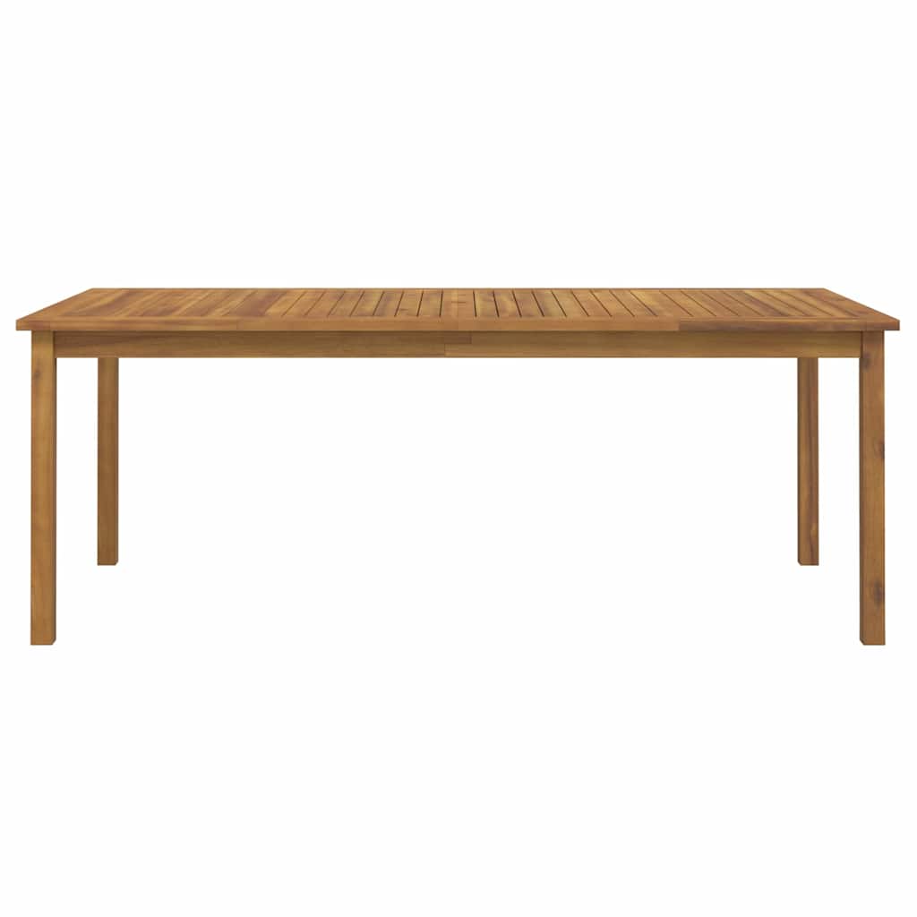Ensemble à manger de jardin 7 pcs Bois d'acacia solide