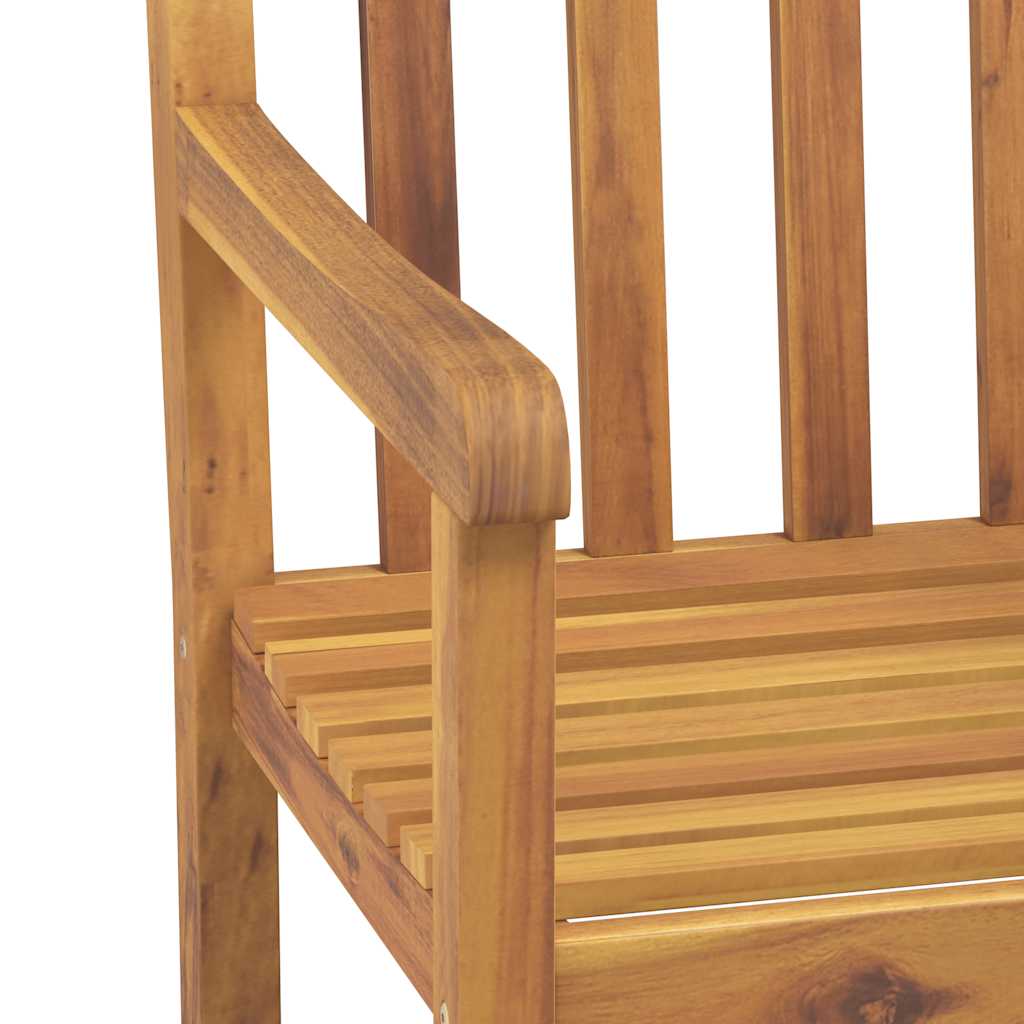 Ensemble à manger de jardin 7 pcs Bois d'acacia solide
