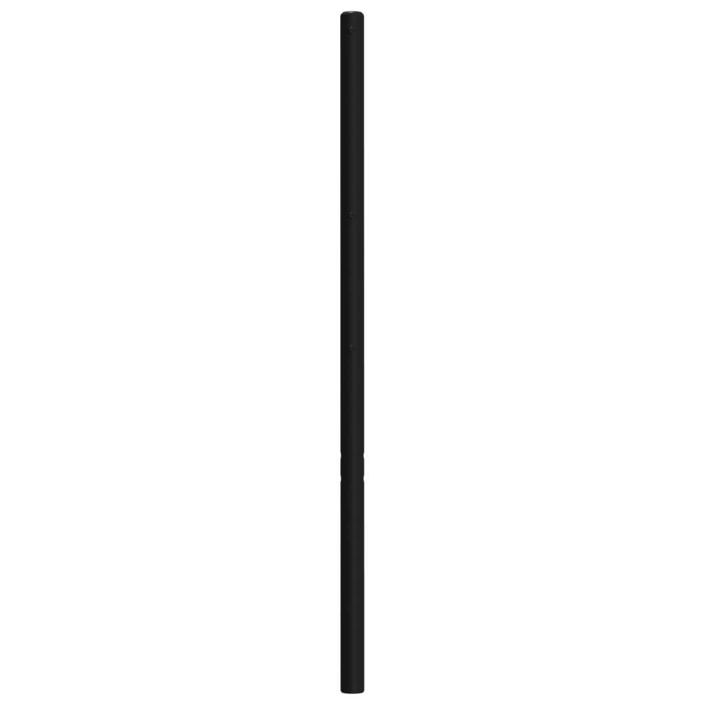 Tête de lit métal noir 90 cm - XIOS